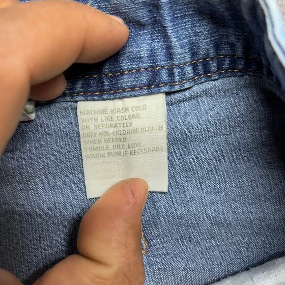 ERIKA Women’s Jeans Size 14 Blue Straight Leg Stretch Waist Comfort Fit - Picture 11 of 16